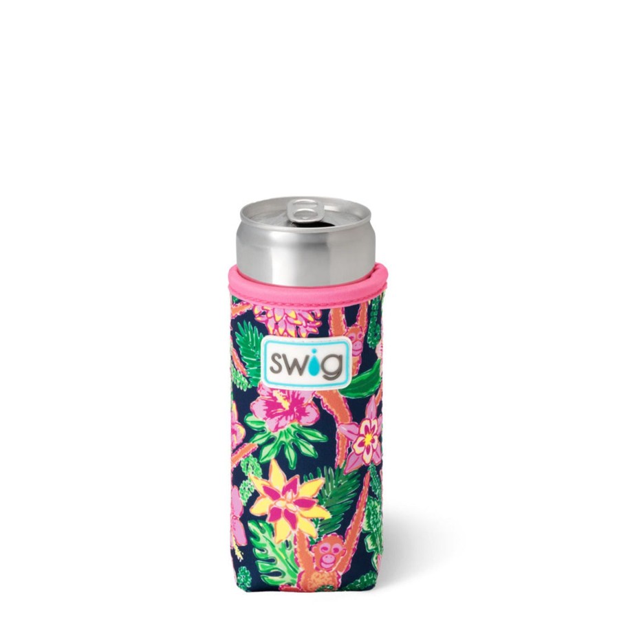 Swig Life Jungle Gym Slim Can Coolie | Drink Coolies