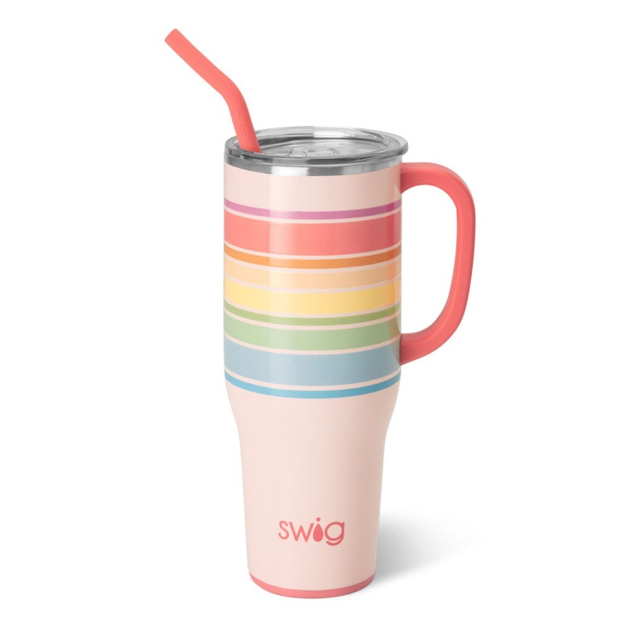 Swig Life Good Vibrations Mega Mug (40Oz) | Travel Mugs