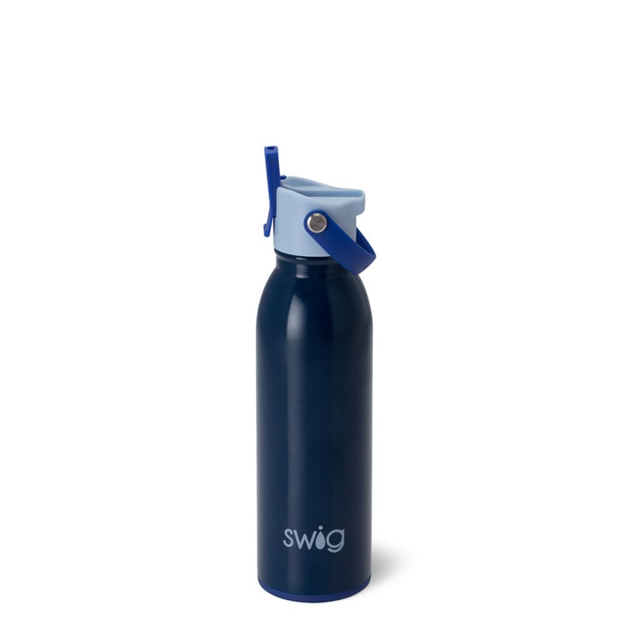 Swig Life Blue Tide Flip + Sip Bottle (16Oz) | Water Bottles