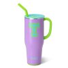 Swig Life Ultra Violet Initial T Mega Mug (40Oz) | Mega Mugs