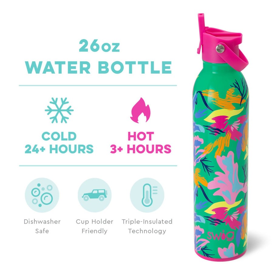 Swig Life Paradise Flip + Sip Bottle (26Oz) | Water Bottles