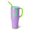 Swig Life Ultra Violet Initial J Mega Mug (40Oz) | Tumblers