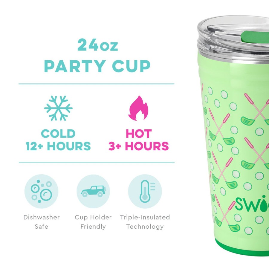 Swig Life Tee Time Party Cup (24Oz) | Tumblers