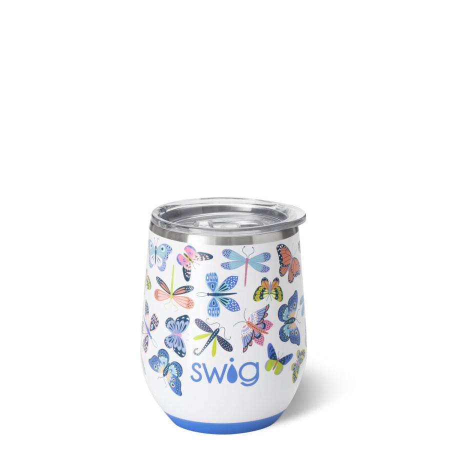 Swig Life Butterfly Bliss Stemless Wine Cup (12Oz) | Wine + Cocktails