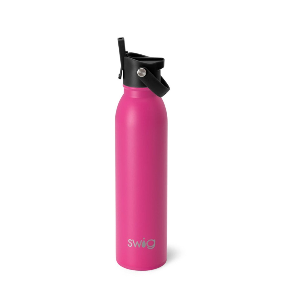 Swig Life Hot Pink Flip + Sip Bottle (20Oz) | Water Bottles