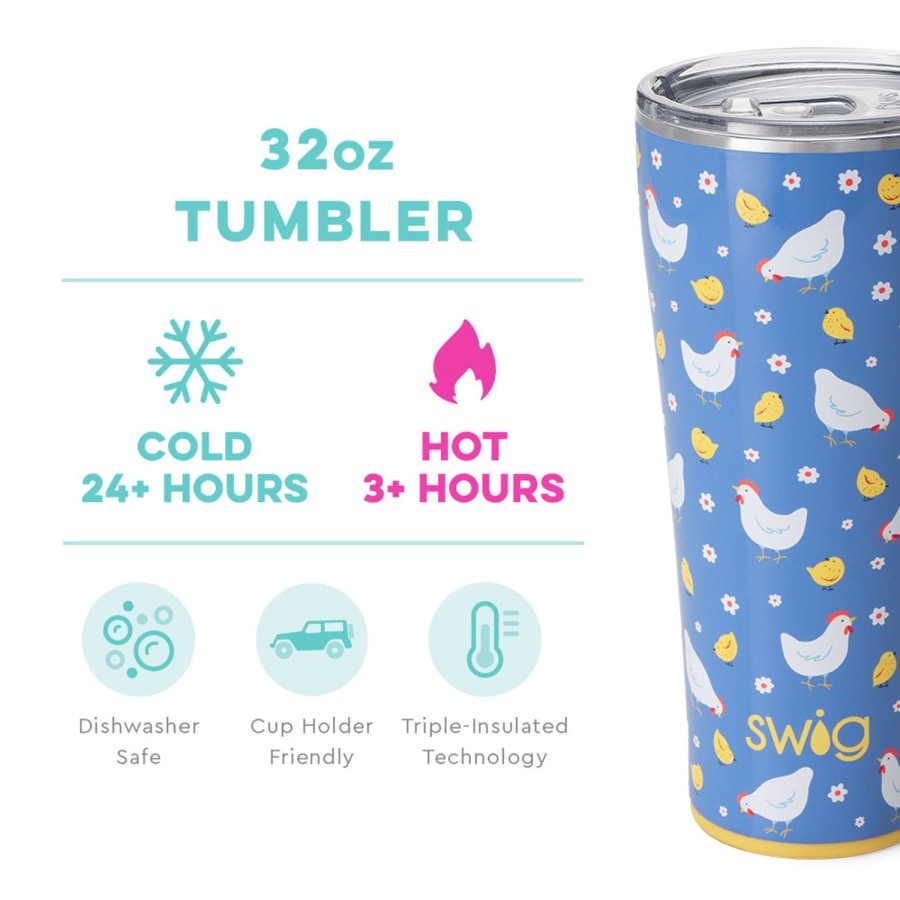 Swig Life Chicks Dig It Tumbler (32Oz) | Tumblers