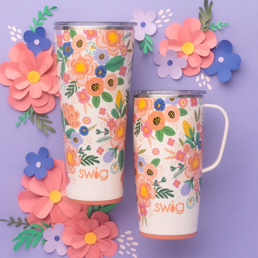 Swig Life Full Bloom Travel Mug (22Oz) | Travel Mugs