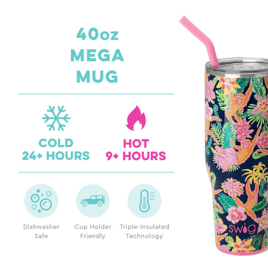 Swig Life Jungle Gym Mega Mug (40Oz) | Mega Mugs