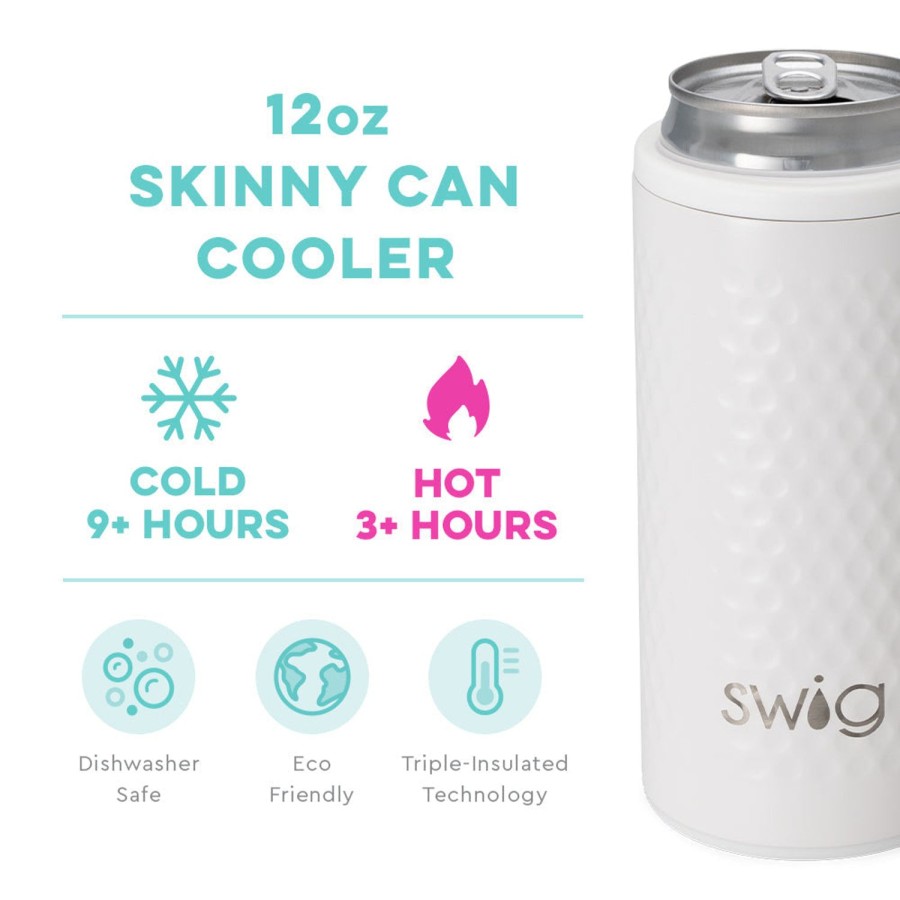 Swig Life Golf Skinny Can Cooler (12Oz) | Wine + Cocktails