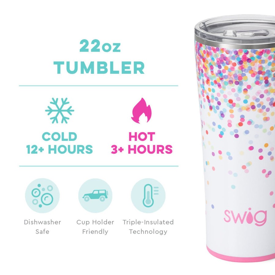 Swig Life Confetti Tumbler (22Oz) | Tumblers