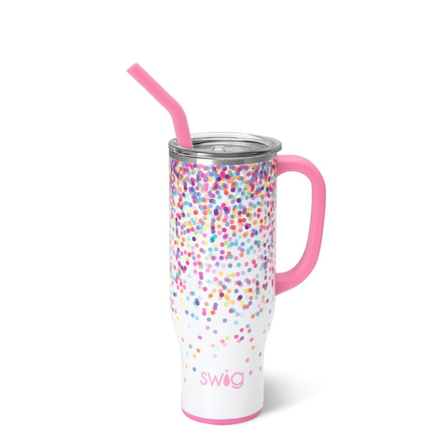 Swig Life Confetti Mega Mug (30Oz) | Travel Mugs