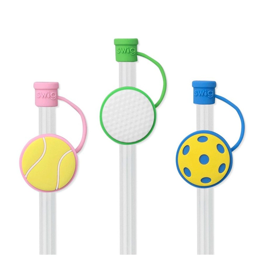 Swig Life Sports Straw Topper Set | Lids, Straws + More