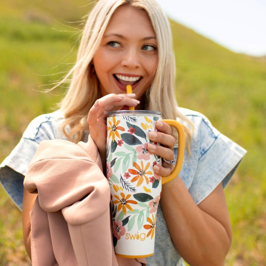 Swig Life Honey Meadow Mega Mug (40Oz) | Travel Mugs