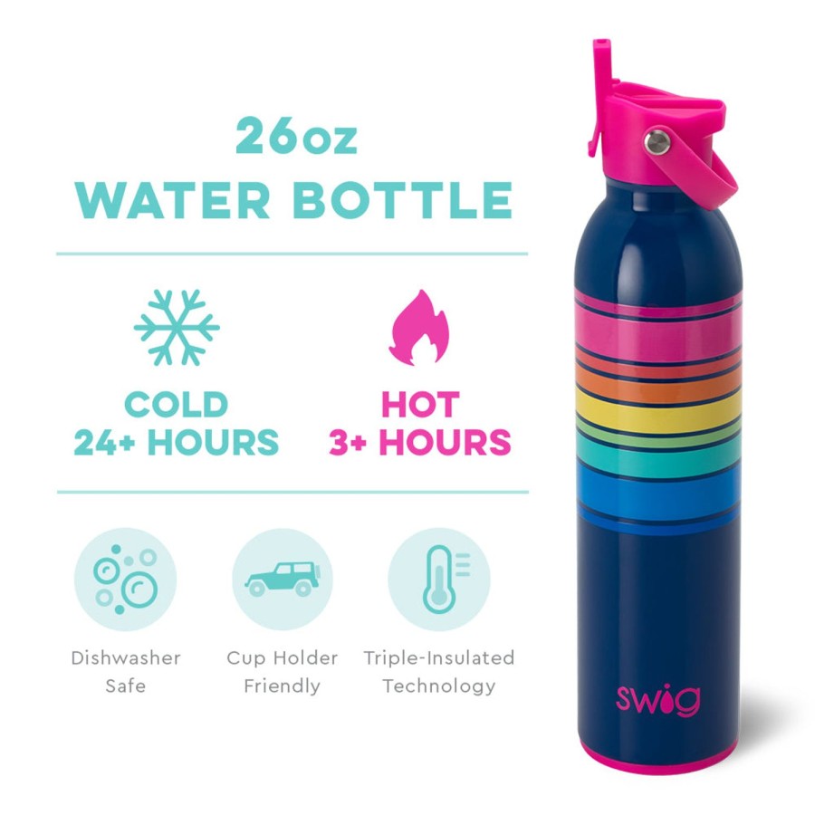 Swig Life Electric Slide Flip + Sip Bottle (26Oz) | Water Bottles