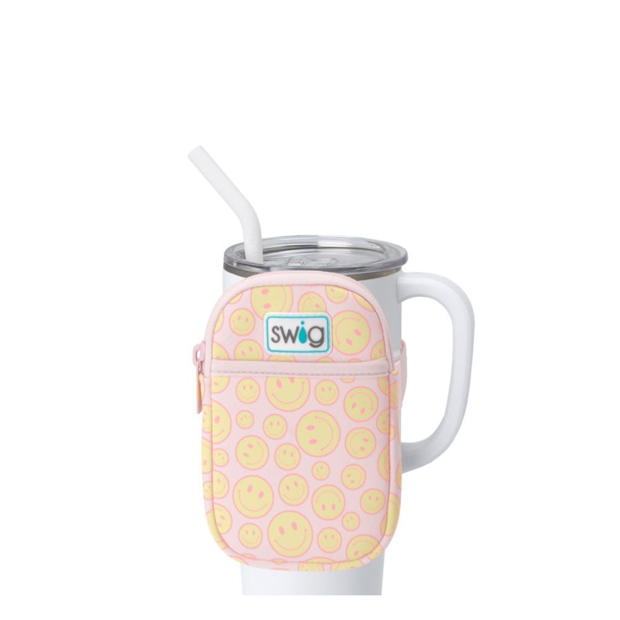 Swig Life Oh Happy Day Mega Mug Pouch | Drinking Buddies