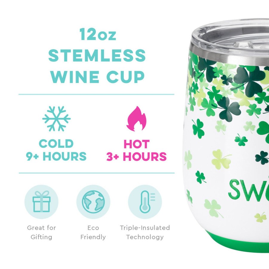 Swig Life Pinch Proof Stemless Wine Cup (12Oz) | Wine + Cocktails