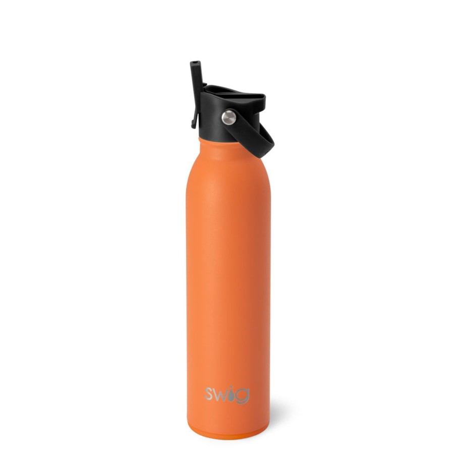 Swig Life Orange Flip + Sip Bottle (20Oz) | Water Bottles