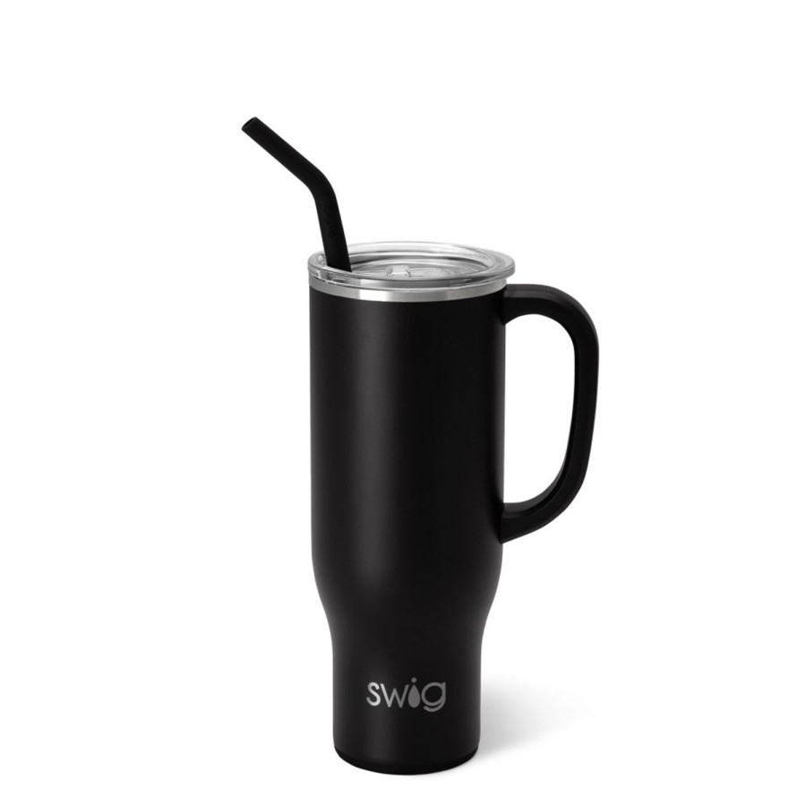 Swig Life Black Mega Mug (30Oz) | Mega Mugs