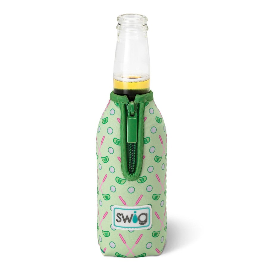 Swig Life Tee Time Bottle Coolie | Drink Coolies