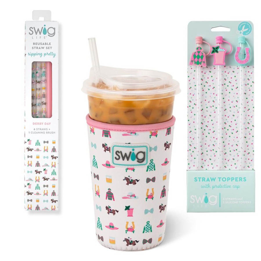 Swig Life Derby Day Accessory Bundle | Drink Coolies