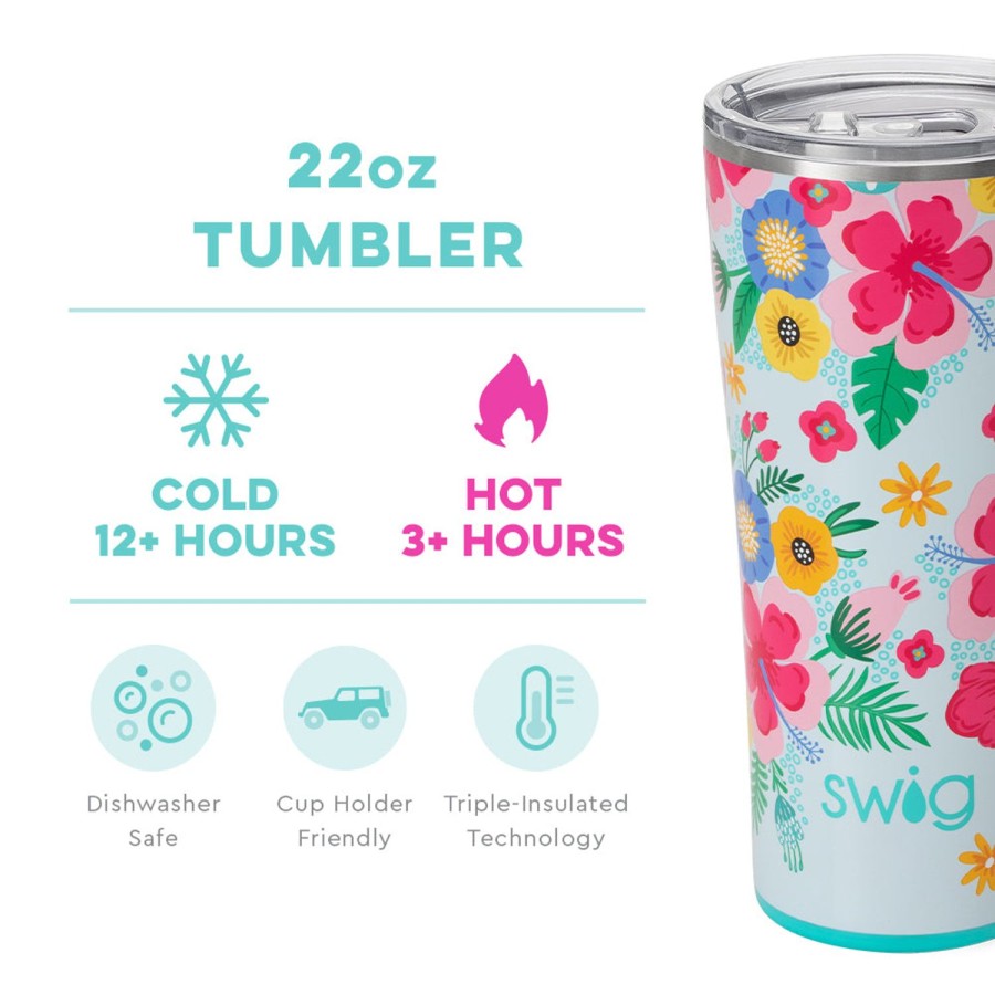 Swig Life Island Bloom Tumbler (22Oz) | Tumblers