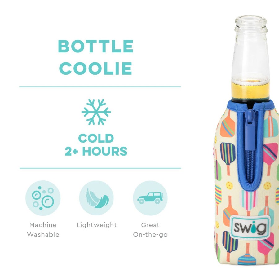 Swig Life Pickleball Bottle Coolie | Drink Coolies