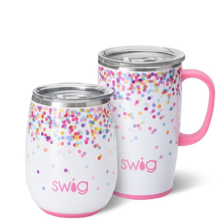 Swig Life Confetti Am+Pm Set | Gift Sets