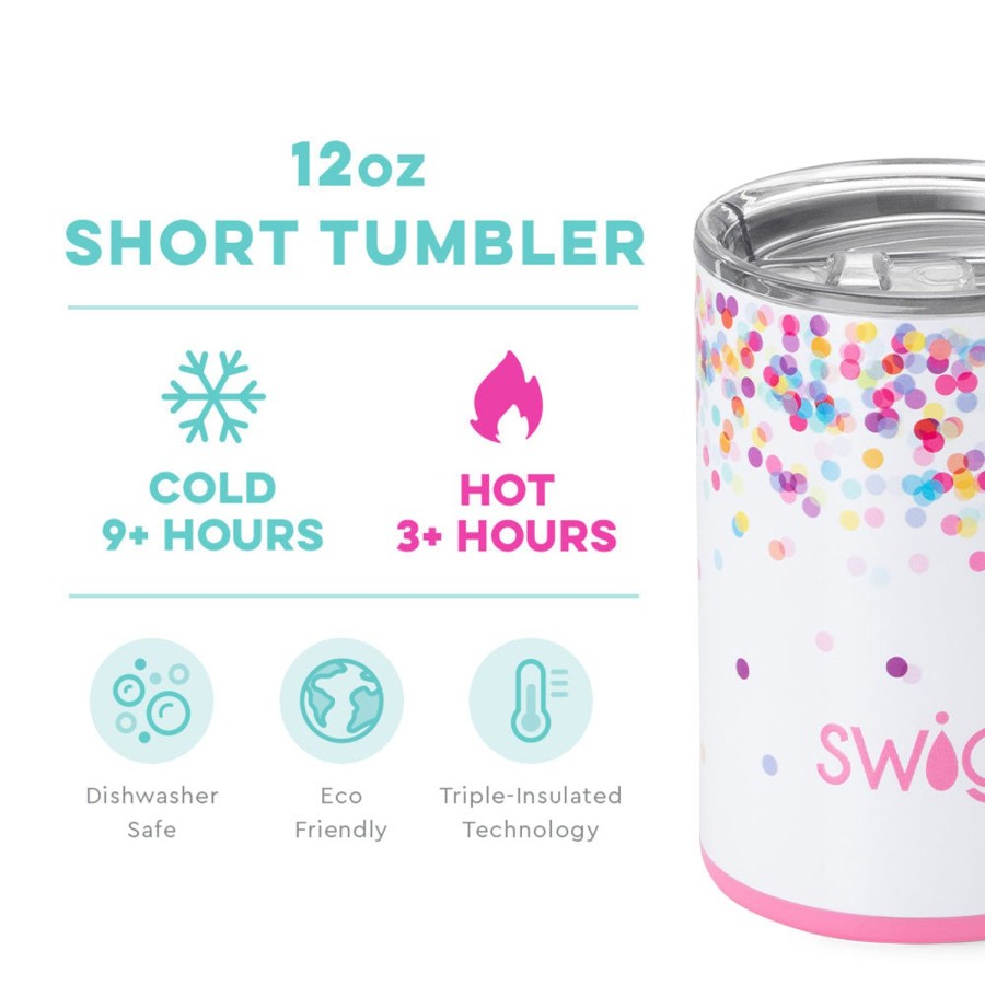 Swig Life Confetti Short Tumbler (12Oz) Eta: Late May | Tumblers