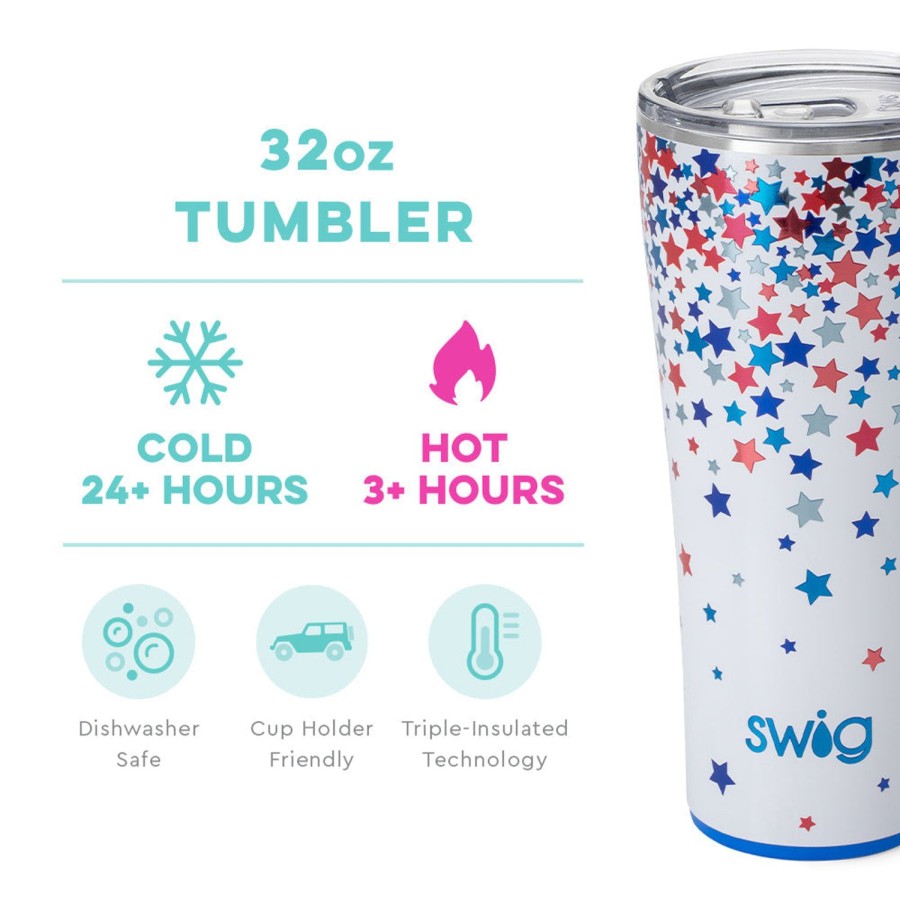 Swig Life Star Spangled Tumbler (32Oz) | Tumblers