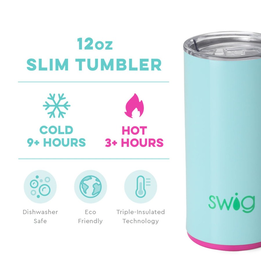 Swig Life Prep Rally Slim Tumbler (12Oz) | Tumblers