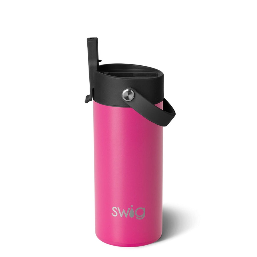 Swig Life Hot Pink Flip + Sip Slim Tumbler (12Oz) | Water Bottles