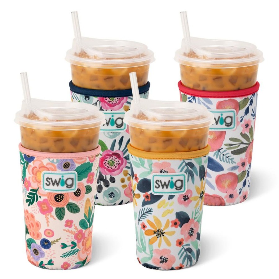 Swig Life Floral Iced Cup Coolie Bundle | Drink Coolies