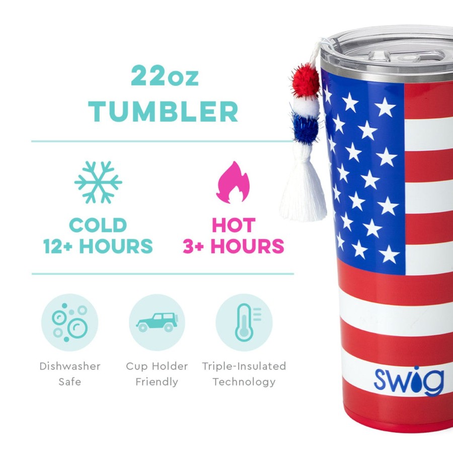 Swig Life All American Tumbler (22Oz) | Tumblers