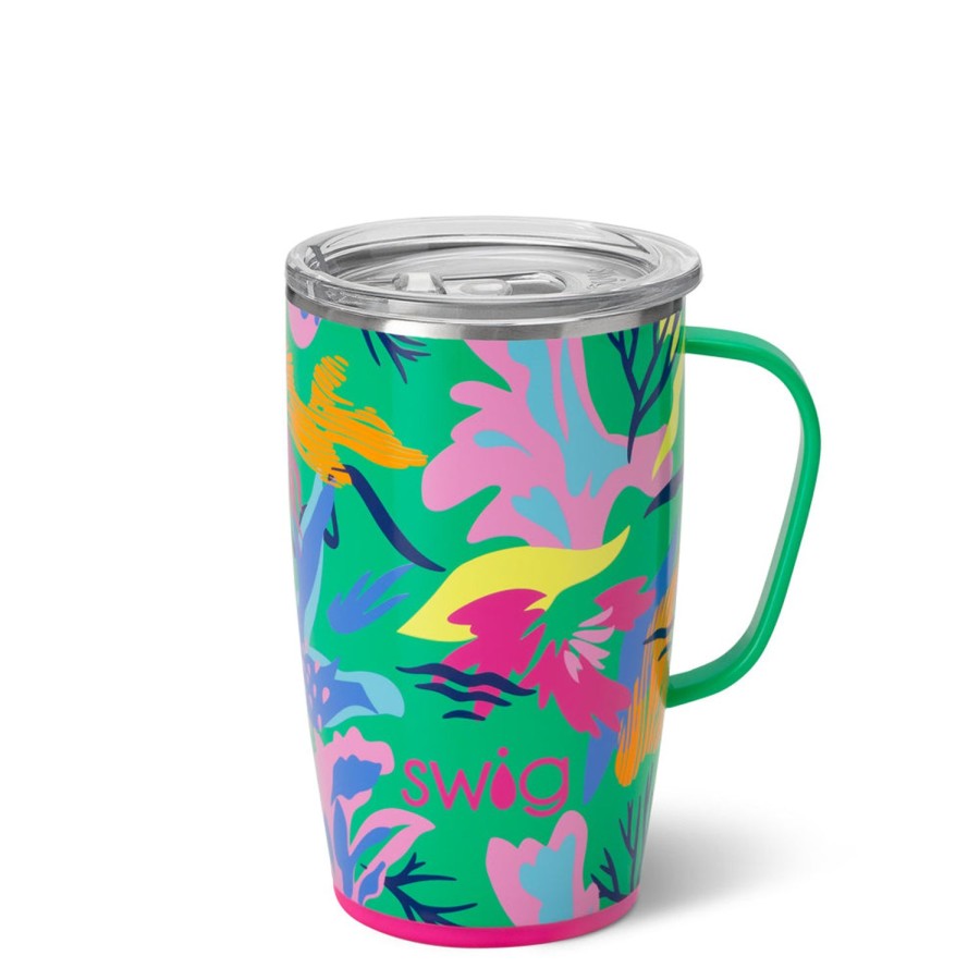 Swig Life Paradise Travel Mug (18Oz) | Travel Mugs