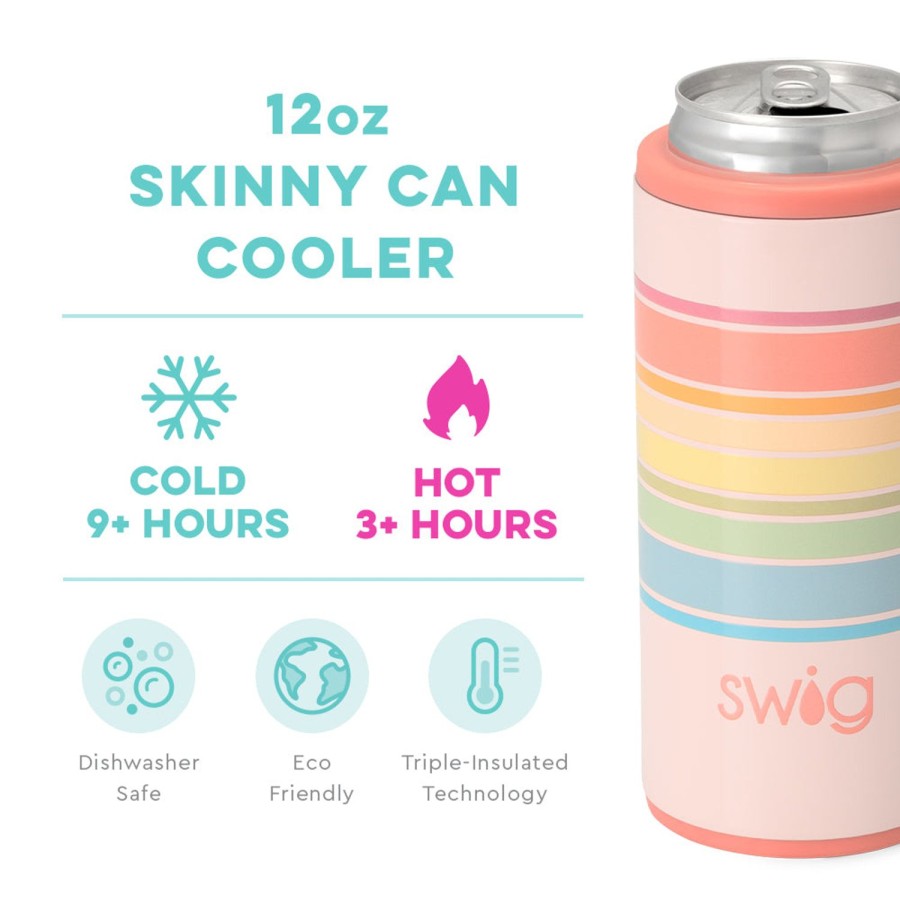 Swig Life Good Vibrations Skinny Can Cooler (12Oz) | Wine + Cocktails