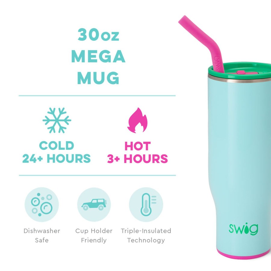 Swig Life Prep Rally Mega Mug (30Oz) | Travel Mugs