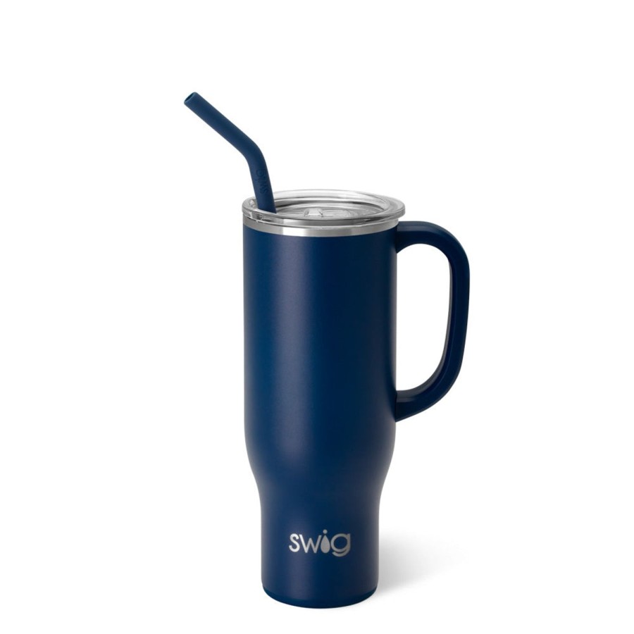 Swig Life Navy Mega Mug (30Oz) | Mega Mugs