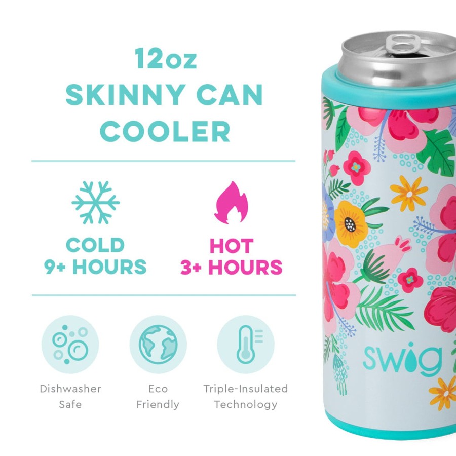 Swig Life Island Bloom Skinny Can Cooler (12Oz) | Wine + Cocktails