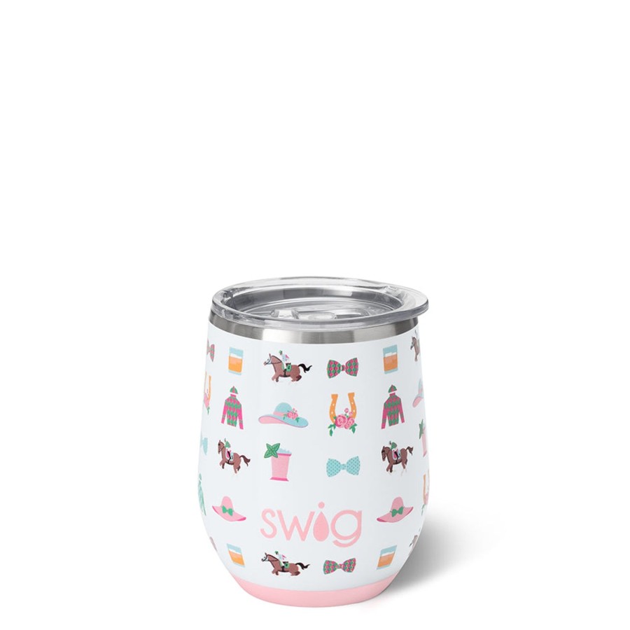 Swig Life Derby Day Stemless Wine Cup (12Oz) | Wine + Cocktails