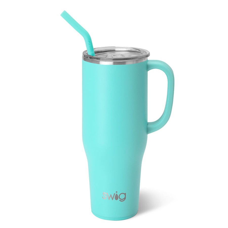 Swig Life Aqua Mega Mug (40Oz) | Mega Mugs