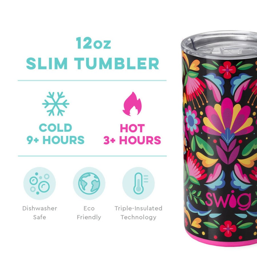 Swig Life Caliente Slim Tumbler (12Oz) | Tumblers