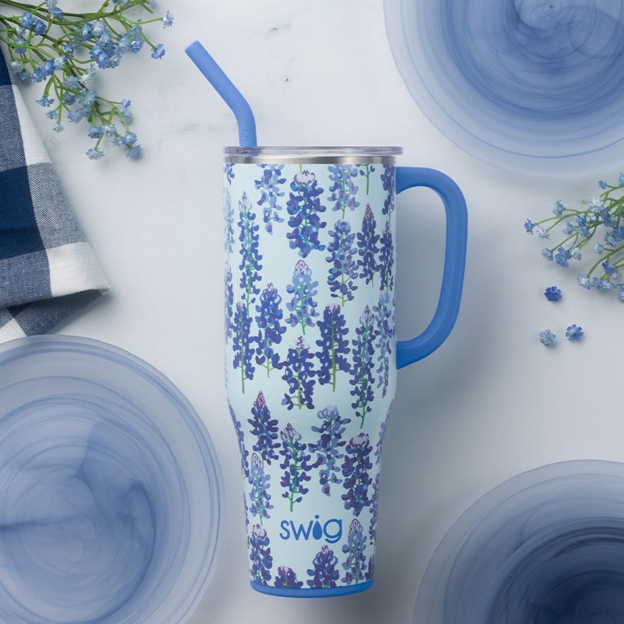 Swig Life Bluebonnet Mega Mug (40Oz) Eta: Late May | Travel Mugs