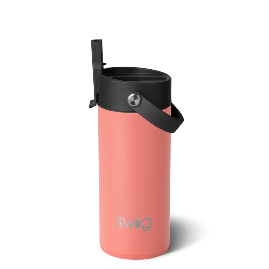 Swig Life Coral Flip + Sip Slim Tumbler (12Oz) | Water Bottles