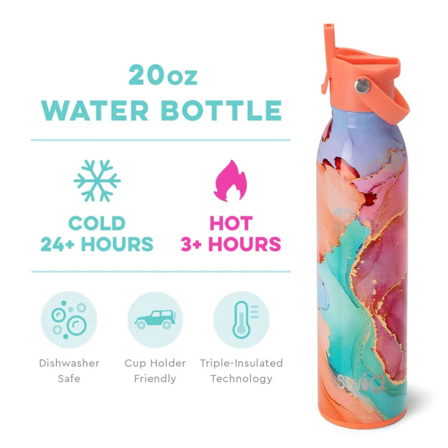 Swig Life Dreamsicle Flip + Sip Bottle (20Oz) | Water Bottles