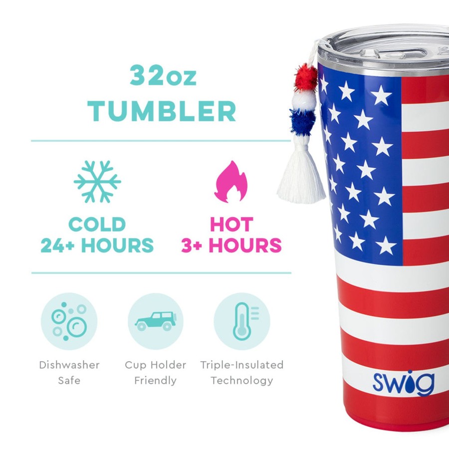 Swig Life All American Tumbler (32Oz) | Tumblers