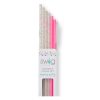 Swig Life Confetti + Pink Reusable Straw Set | Lids, Straws + More