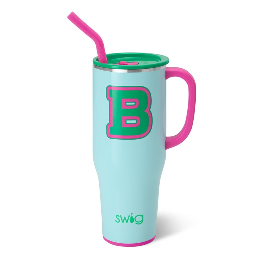 Swig Life Prep Rally Initial B Mega Mug (40Oz) | Travel Mugs