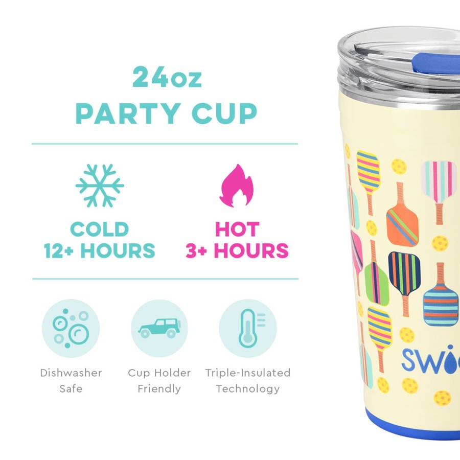 Swig Life Pickleball Party Cup (24Oz) | Tumblers