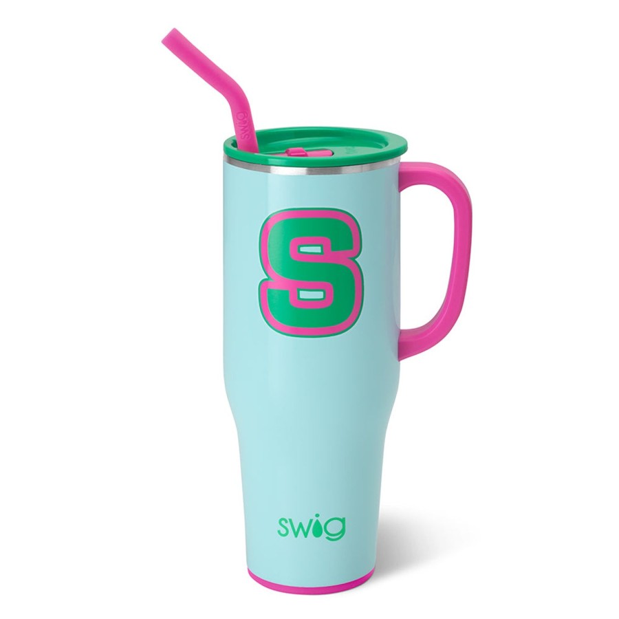 Swig Life Prep Rally Initial S Mega Mug (40Oz) | Tumblers