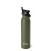 Swig Life Olive Flip + Sip Bottle (20Oz) | Water Bottles